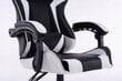 Spēļu krēsls NORE Remus, melns/balts цена и информация | Biroja krēsli | 220.lv
