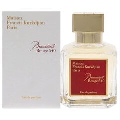 Parfimērijas ūdens, Maison Francis Kurkdjian Baccarat Rouge, 540 EDP, sievietēm/vīriešiem, 70 ml cena un informācija | Sieviešu smaržas | 220.lv
