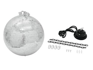 Зеркальный дисковый шарик Eurolite 40см с мотором MD-1515 цена и информация | Принадлежности для музыкальных инструментов | 220.lv