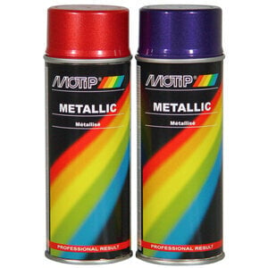 MOTIP metallic violeta krāsa 400ml cena un informācija | Auto krāsas | 220.lv
