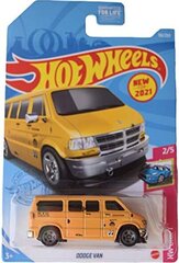 Модель машинки 2021 - 050 - GTB84 Hot Wheels Dodge Van цена и информация | Конструктор автомобилей игрушки для мальчиков | 220.lv