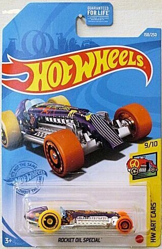 Automodelis Hot Wheels ROCKET OIL SPECIAL 2021 - 158 - GRY37 цена и информация | Rotaļlietas zēniem | 220.lv