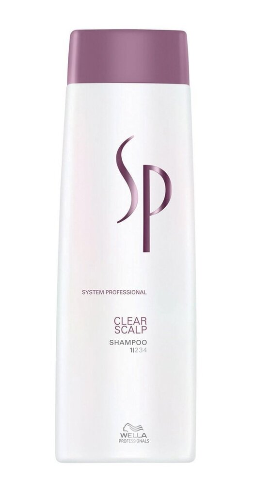 Šampūns Wella Professionals SP Clear Scalp, 250 ml цена и информация | Šampūni | 220.lv