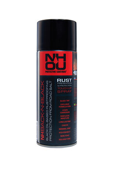 NHOU Back N Black масляное покрытие для защиты от ржавчины - черный/аэрозольного типа - 400мл цена и информация | Автохимия | 220.lv