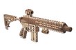 Koka konstruktors "Uzbrukuma šautene AR-T" Wood Trick, 496 gab. cena un informācija | Konstruktori | 220.lv