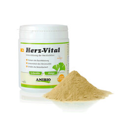 Anibio Herz-Vital кормовая добавка для собак и кошек, для поддержания функции сердца, 330 г цена и информация | Витамины, пищевые добавки, анти-паразит продукты для собак | 220.lv