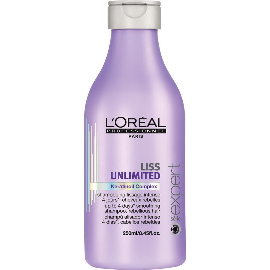Šampūns nepaklausīgiem matiem L'Oreal Professionnel Paris Série Expert Liss Unlimited 250 ml цена и информация | Šampūni | 220.lv
