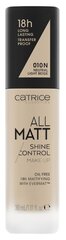 Krēmpūderis Catrice All Matt Shine Control, 30 ml cena un informācija | Grima bāzes, tonālie krēmi, pūderi | 220.lv