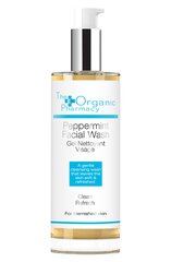 Sejas mazgāšanas līdzeklis The Organic Pharmacy Peppermint Facial Wash, 100 ml cena un informācija | Sejas ādas kopšana | 220.lv