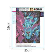 Diamond attēlu-mozaīkas 5D komplekts (caurumu līmēšana) 20x25 cm DK21004 cena un informācija | Dimantu mozaīkas | 220.lv