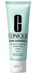 Увлажняющий гель Clinique Anti-Blemish Solutions All-Over (50 ml) цена и информация | Наносите на чистую кожу лица. Подержите около 10-15 минут и смойте водой. | 220.lv