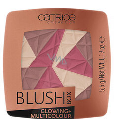 Румяна Catrice Blush Box Glowing + Multicolour, 5.5 г цена и информация | Бронзеры (бронзаторы), румяна | 220.lv