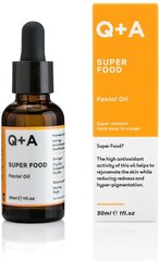 Nakts sejas eļļa Q+A Super Food, 30 ml цена и информация | Сыворотки для лица, масла | 220.lv