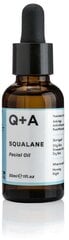 Sejas eļļa Q+A Squalane, 30 ml cena un informācija | Serumi sejai, eļļas | 220.lv