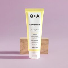 Очищающий бальзам для лица Q+A Grapefruit, 125 мл цена и информация | Средства для очищения лица | 220.lv