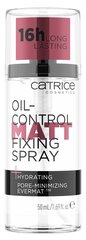 Фиксатор для макияжа Catrice Oil-Control Matt Fixing, 50 мл цена и информация | Пудры, базы под макияж | 220.lv