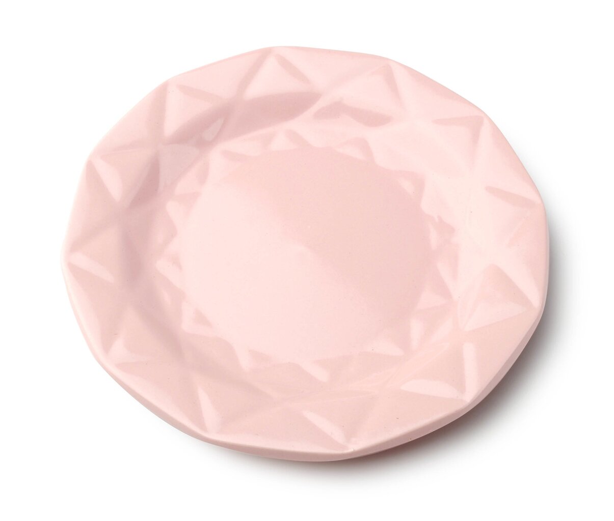 Šķīvis Adel, rozā, 19 cm cena un informācija | Trauki, šķīvji, pusdienu servīzes | 220.lv