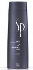 Matus stiprinošs šampūns vīriešiem Wella SP Men Maxximum 250 ml cena un informācija | Šampūni | 220.lv
