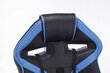 Spēļu krēsls NORE Drift, melns/zils cena un informācija | Biroja krēsli | 220.lv
