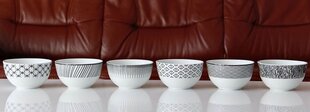 Фарфоровые чаши SEOUL, 6 шт. цена и информация | Посуда, тарелки, обеденные сервизы | 220.lv