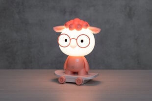 Детский регулируемый сенсорный светильник Lamb With Skateboard цена и информация | Детские светильники | 220.lv