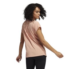 Женская футболка Adidas 3BAR GR82634065419754155, розовая цена и информация | Спортивная одежда для женщин | 220.lv