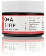 Крем для лица и шеи Q+A 5-HTP, 50 г цена и информация | Кремы для лица | 220.lv