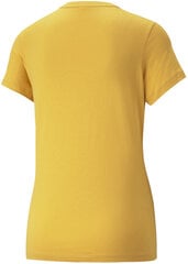 Puma Blūze Ess Logo Tee Yellow 586775 37/S цена и информация | Женские футболки | 220.lv