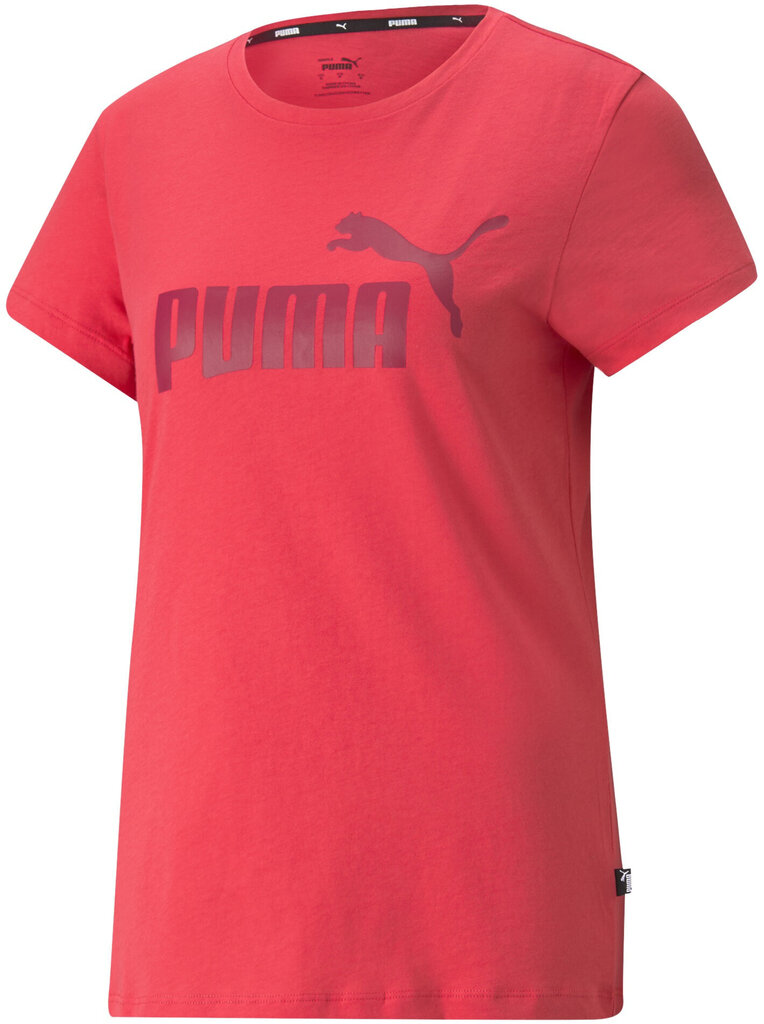 Puma Blūze Ess Logo Tee Coral 586775 35/M cena un informācija | T-krekli sievietēm | 220.lv