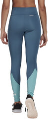 Adidas Legingi W Bl Tig Blue GT0173/XL цена и информация | Спортивная одежда для женщин | 220.lv