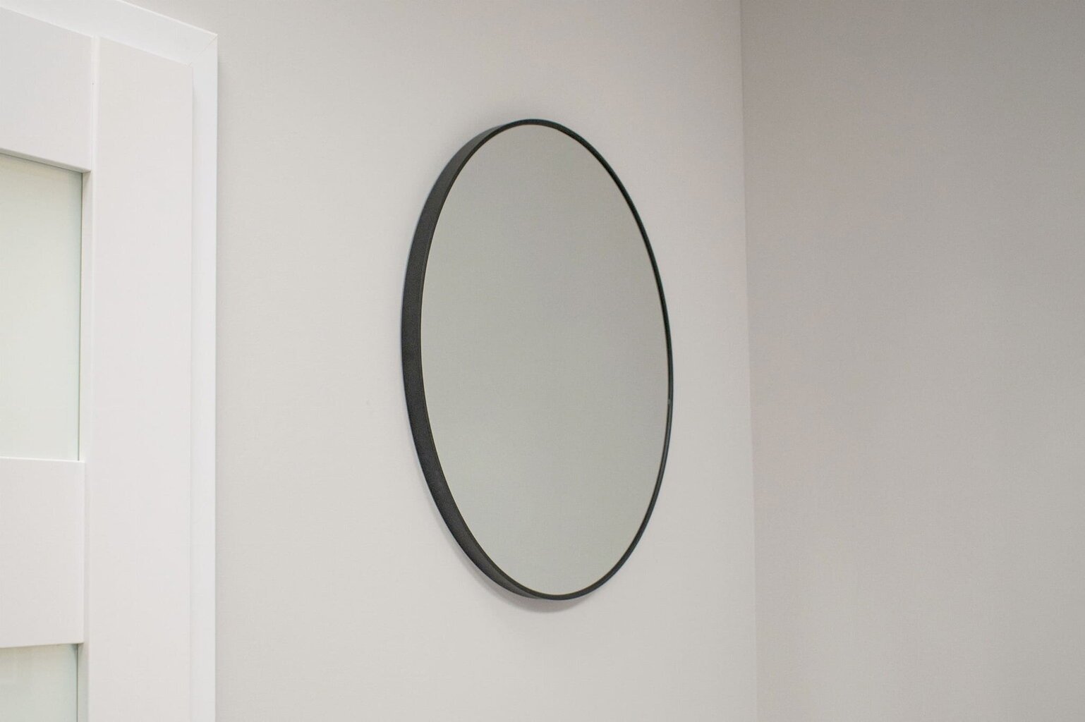 Spogulis, 60 cm, pelēks цена и информация | Spoguļi | 220.lv