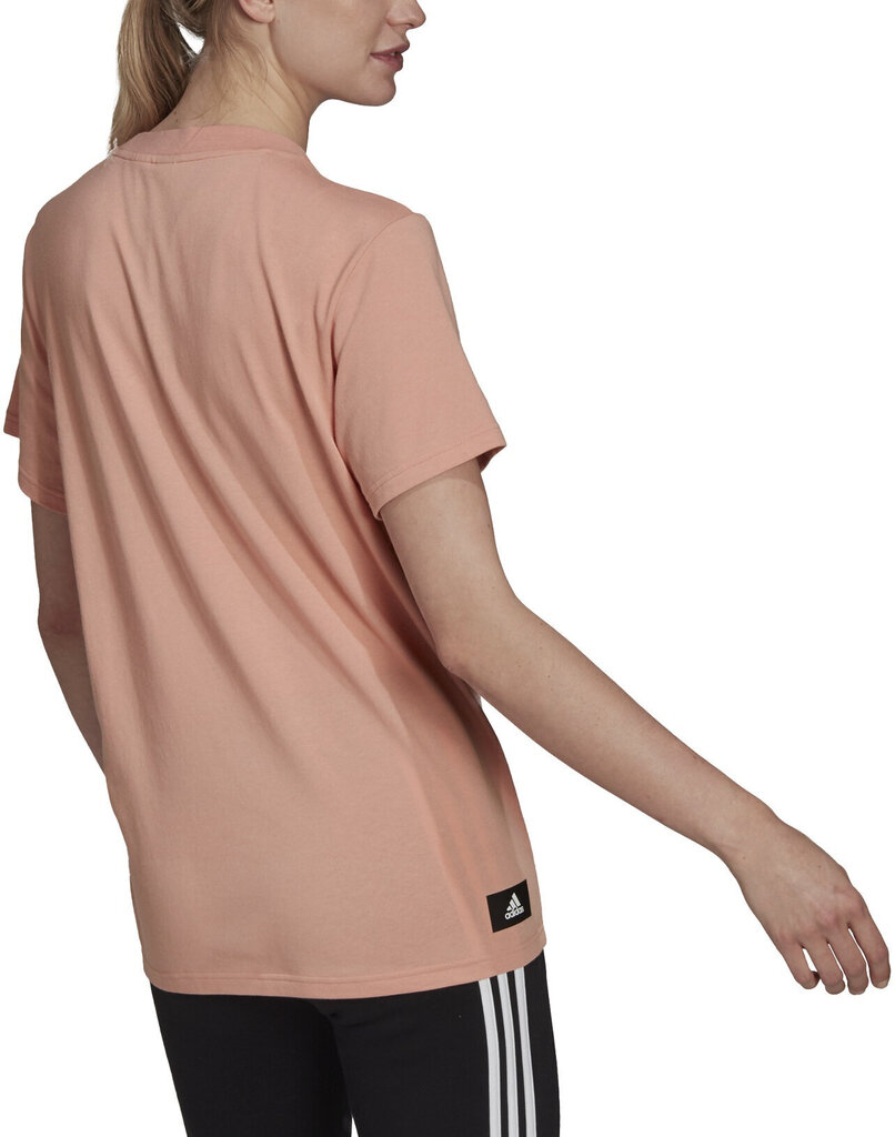 Adidas Blūze W Fi 3B Tee Peach H24101/M cena un informācija | Sporta apģērbs sievietēm | 220.lv