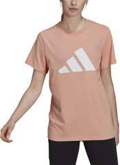 Женская футболка Adidas W Fi 3B Tee Peach H24101/M цена и информация | Спортивная одежда для женщин | 220.lv