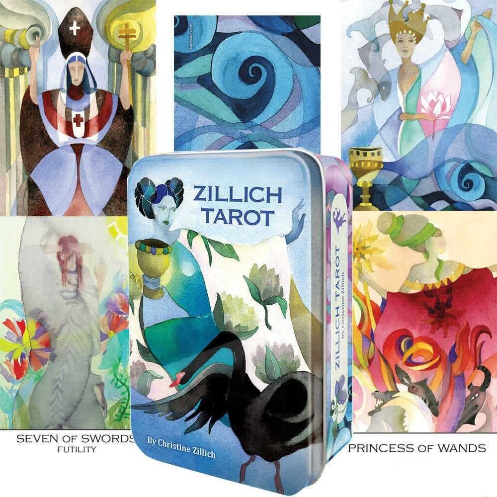 Taro kārtis Zillich Tarot metāla kastītē цена и информация | Ezotērika | 220.lv