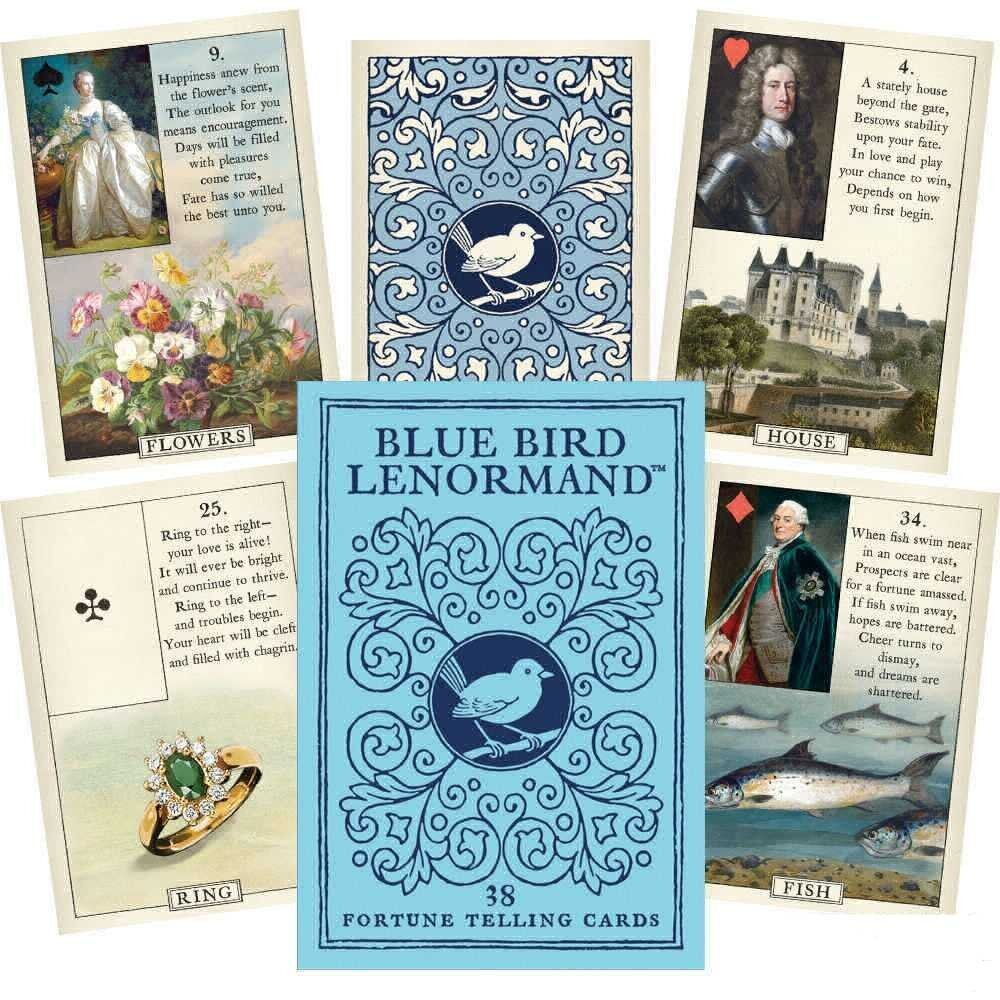 Taro kārtis Blue Bird Lenormand cena un informācija | Ezotērika | 220.lv