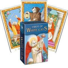 Taro kārtis Mini Tarot of White Cats cena un informācija | Ezotērika | 220.lv