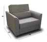 Dīvāns Mini 1, gaiši zaļš cena un informācija | Dīvāni | 220.lv