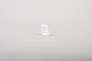 Пластиковая скользящая петля для крючка и металлического зажима для алюминиевого профиля DS-PROFILIS белая 30 шт. цена и информация | Карнизы | 220.lv
