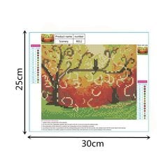 Алмазная картина-мозаика 5D набор (клеика страз) 25x30 см DK32208 цена и информация | Алмазная мозаика | 220.lv