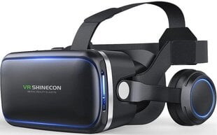 Очки виртуальной реальности Shinecon VR 10 3D (BT) + наушники + пульт цена и информация | Очки виртуальной реальности | 220.lv