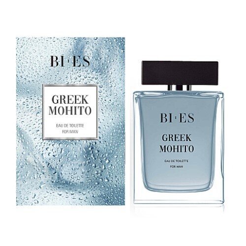 Tualetes ūdens vīriešiem BI-ES, Greek Mohito 90ml цена и информация | Vīriešu smaržas | 220.lv