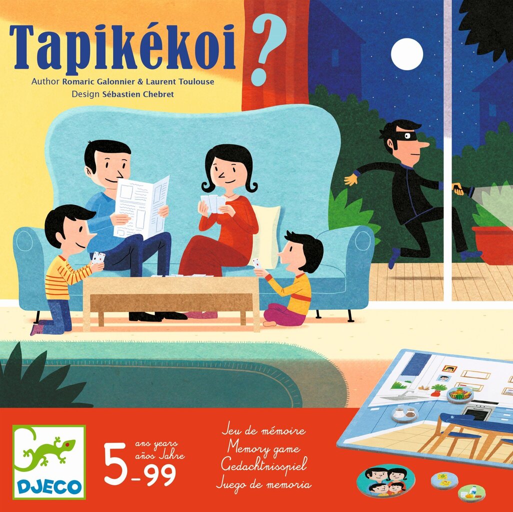 Spēle - Tapikékoi, Djeco DJ08542 цена и информация | Galda spēles | 220.lv