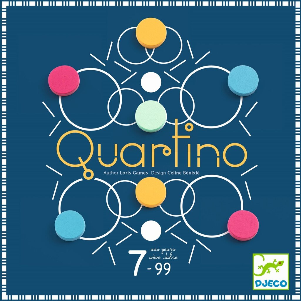 Настольная игра «Quartino», Djeco DJ08544 цена | 220.lv