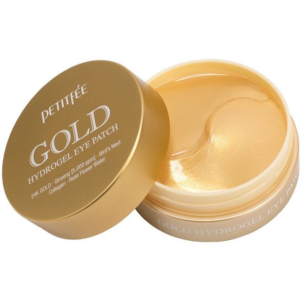 Spilventiņi ādai ap acīm Petitfee Gold Hydrogel Eye Patch 60 gab. цена и информация | Sejas maskas, acu maskas | 220.lv