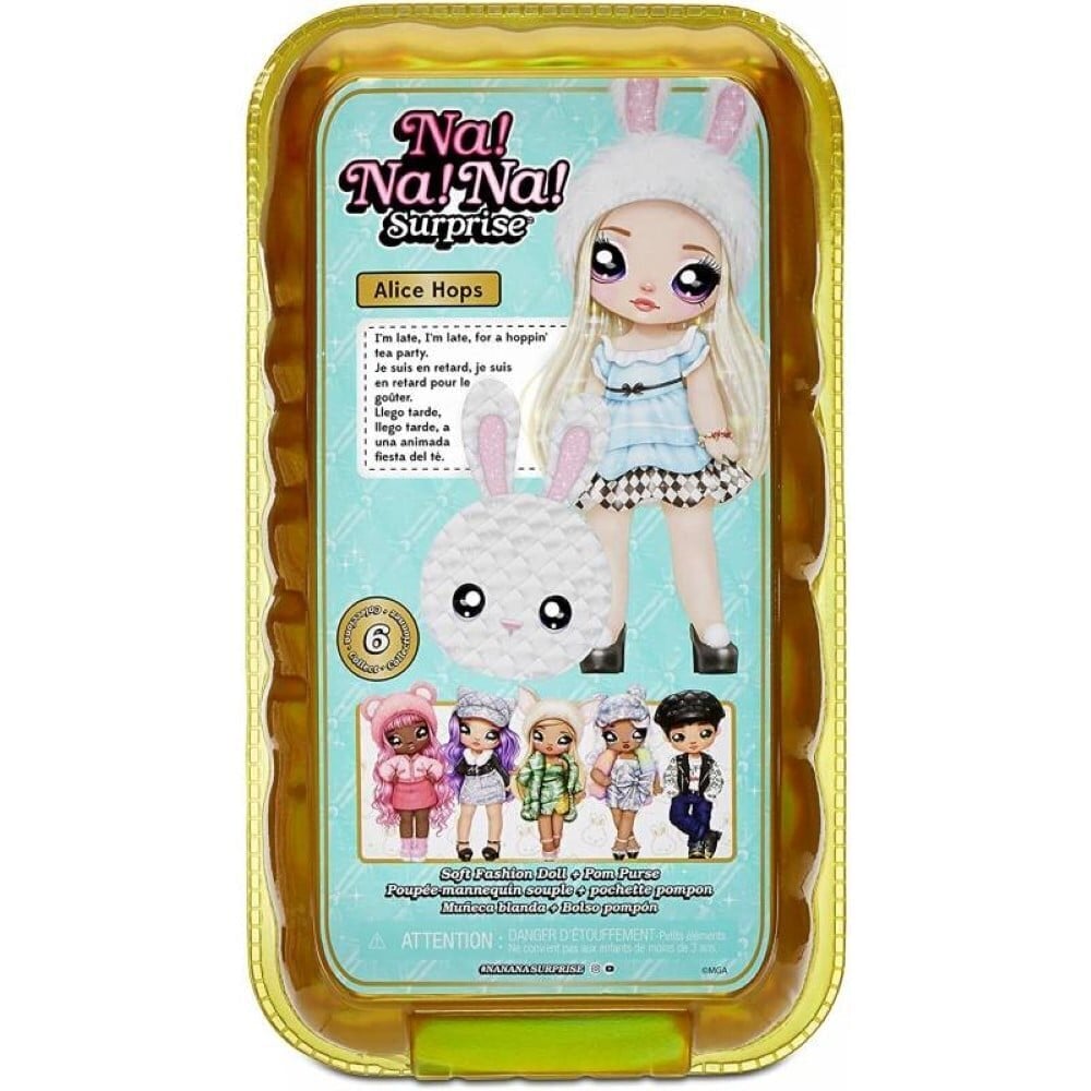 NaNaNa Surprise Alice Hops - Glam Series - Na! Na! Na! cena un informācija | Rotaļlietas meitenēm | 220.lv