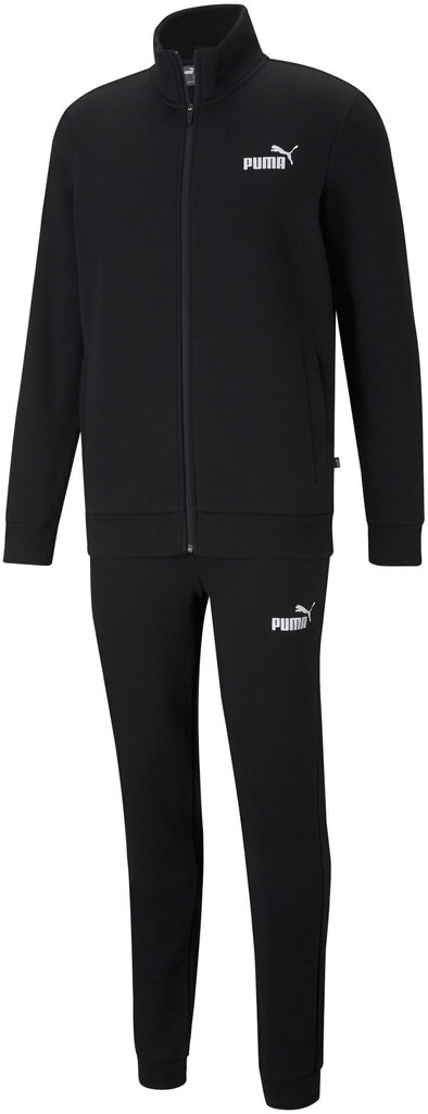 Puma Sporta Tērpi Clean Sweat Suit Black 585841 01/XS cena un informācija | Sporta apģērbs vīriešiem | 220.lv