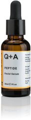 Sejas eļļa Q+A Peptide, 30 ml cena un informācija | Serumi sejai, eļļas | 220.lv