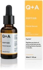 Sejas eļļa Q+A Peptide, 30 ml цена и информация | Сыворотки для лица, масла | 220.lv