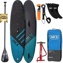 SUP dēlis - NKX Windsurf Black Blue 10’0, zils/melns cena un informācija | SUP dēļi, sērfa dēļi un piederumi | 220.lv