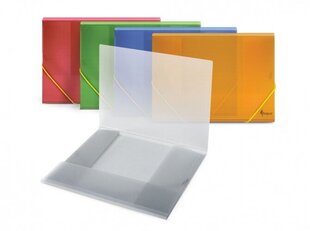 Папка с ластиками Forpus, A4, пластиковая, 150 листов, прозрачная, синяя 0816-014 цена и информация | Канцелярия | 220.lv